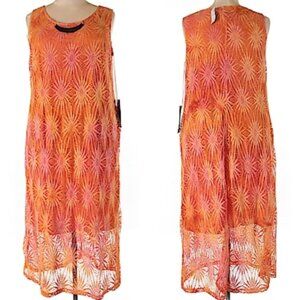 Avenue Sleeveless Crochet Overlay "Sun"Dress NWT sz 22